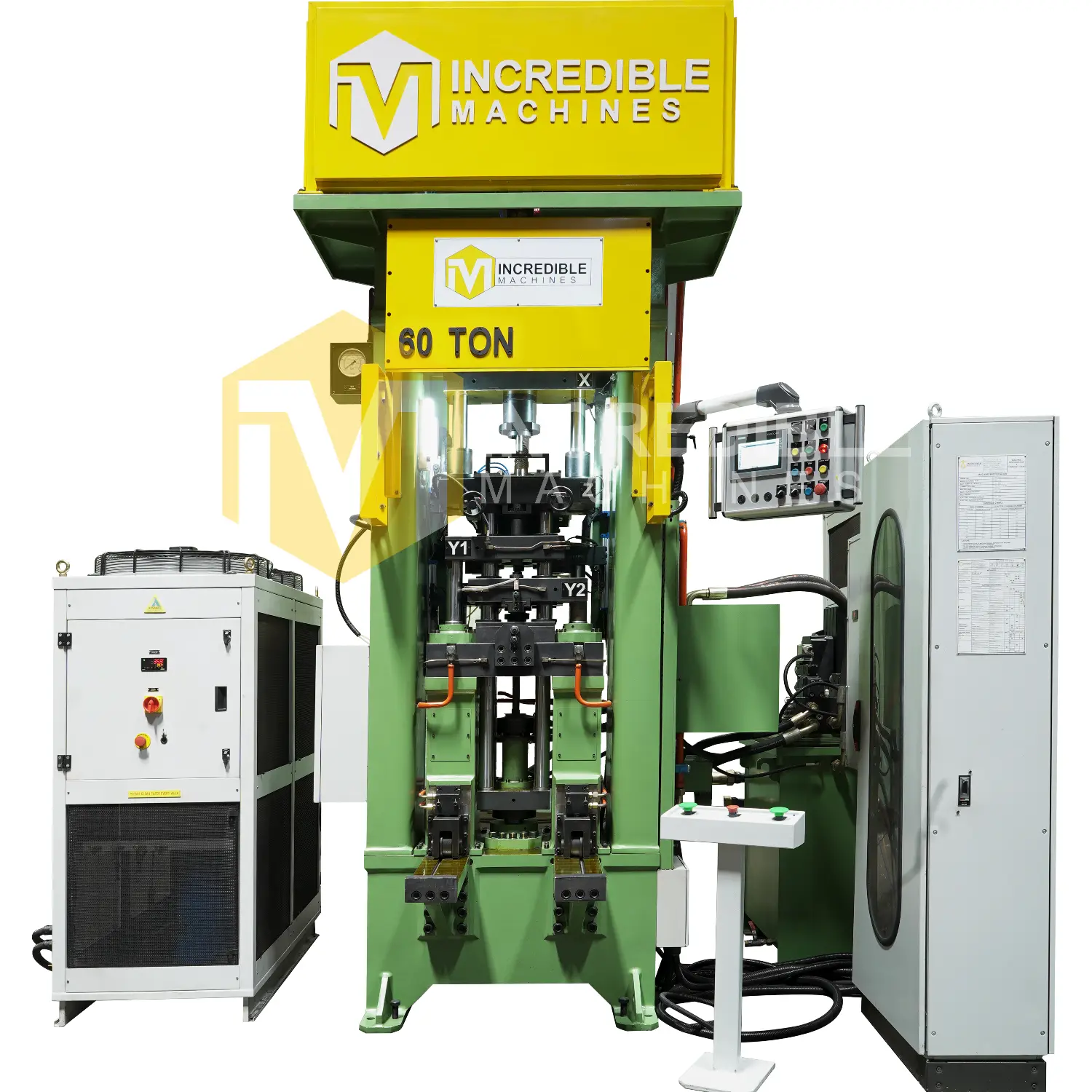 SERVO ELECTRIC POWDER COMPACTING PRESS